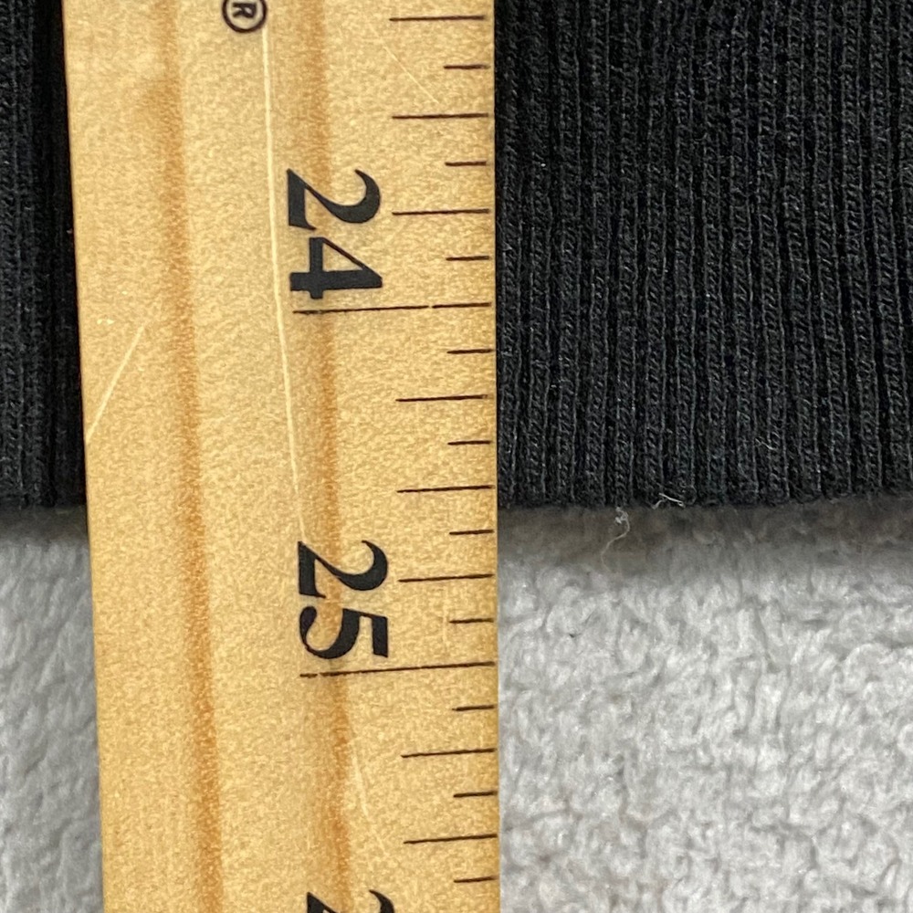 Hyper Space NASA Hoodie Mens Lg Black Thermal Astronaut Graphic Kanji Worm Logo - Picture 11 of 12